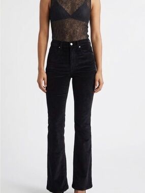 veronica beard beverly skinny flare high rise Velvet Jeans Size 29